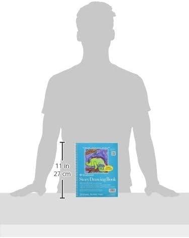 Strathmore Kids 100 Series Youth Story Drawing Book, 8-1/2 x 11 Inches, White, 30 Sheets(8.5×11)