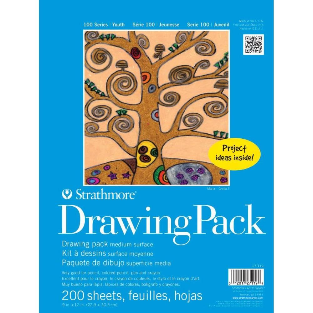 Strathmore Kids Drawing Paper 200/Pk 9X12