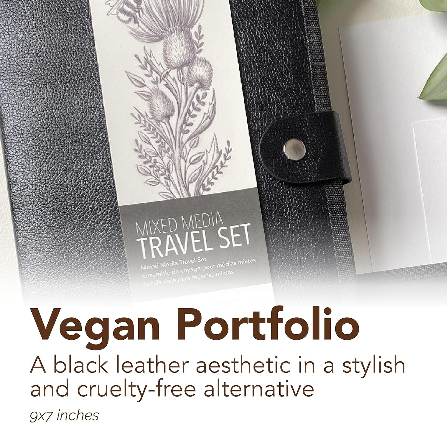 Strathmore Mixed Media Travel Set with Lyra Pencils and Portfolio – Professional Drawing and Sketching Art Supplies