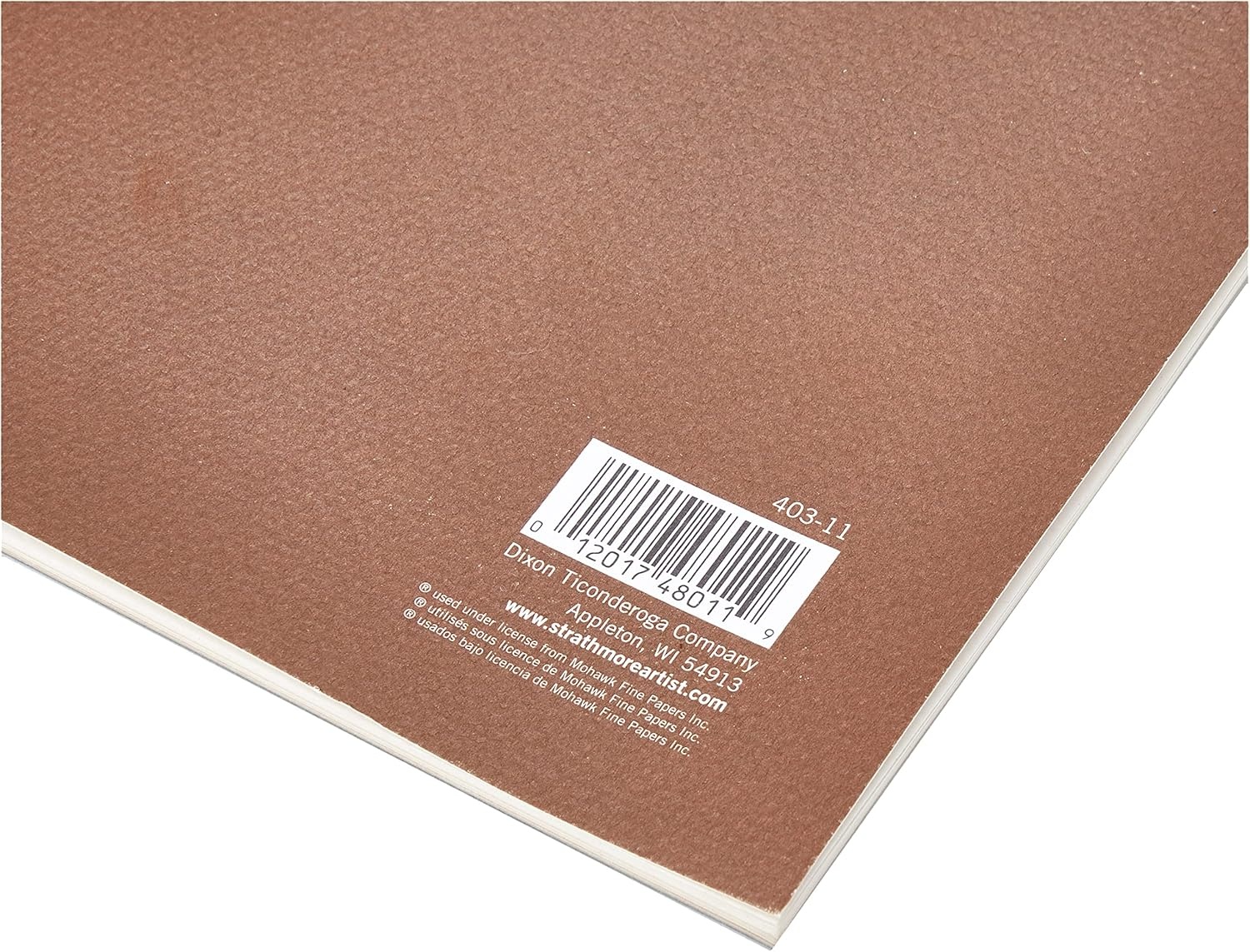 Strathmore 400 Series Tape Bound Pastel Pad, 80 lb. Textured Surface, 9 X 12 inches, Assorted Colors, 24 Sheets (403-9)(11×14)