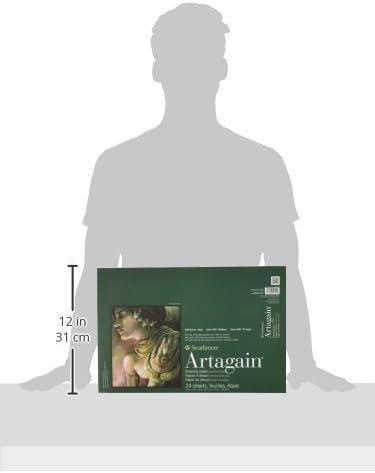 Strathmore – 445-9 Paper 400 Series Artagain Pad, 9″x12″, Assorted(Assorted)