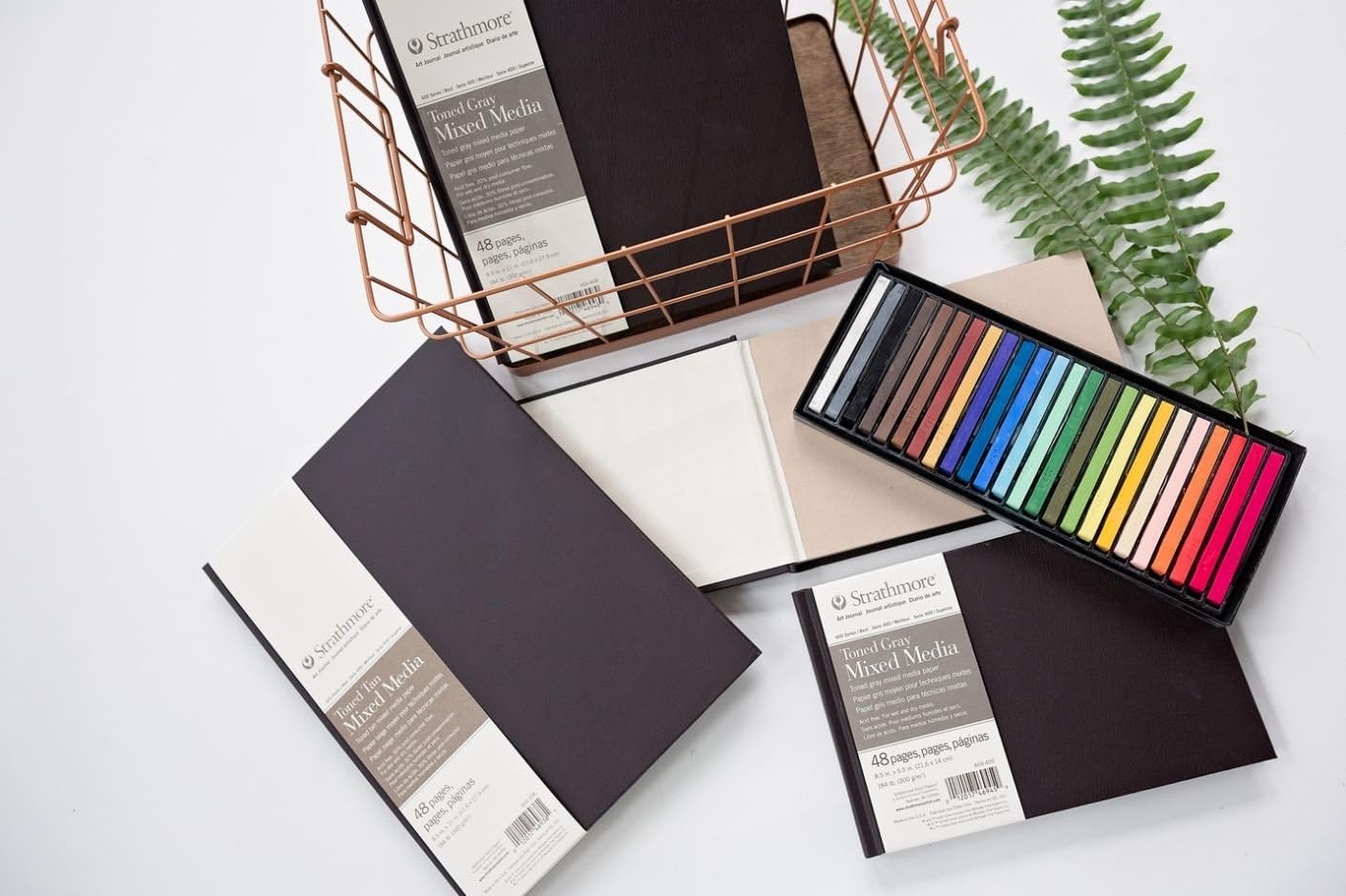 Strathmore Toned Gray Softcover MM 7.75×9.75(Soft Cover  Tan  Phase Out)