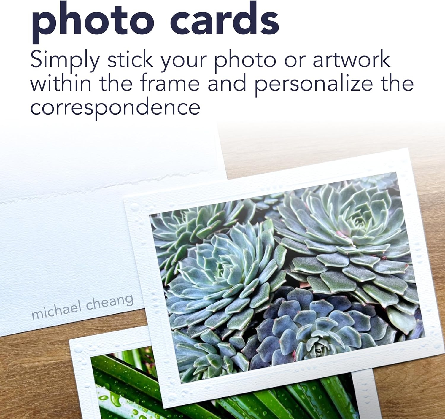 Strathmore Photo Mount Cards, White with Classic Border, 5×6.875 inches, 100 Pack, Envelopes Included – Blank Greeting Cards for Weddings, Events, Birthdays(5×6.875 (Pack of 4))