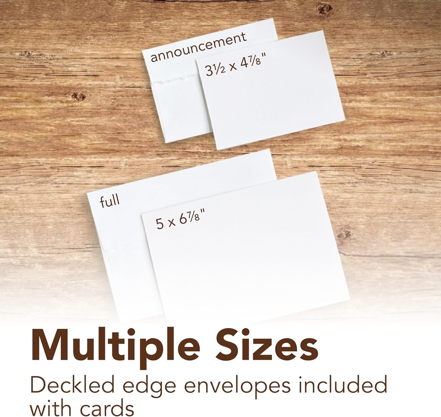 Strathmore 400 Series Cards, Bristol, 5×6.875 inches, 6 Pack, Envelopes Included – Blank Greeting Cards for Weddings, Events, Birthdays(3.5×4.875)